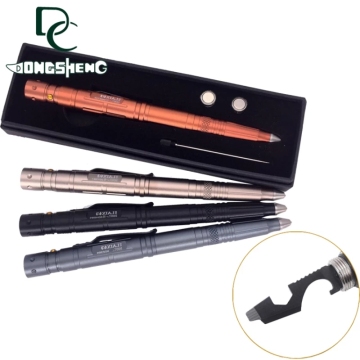 B007-2 Multi-function EDC Pen with LED Lights for Outdoor Survival and Camping
