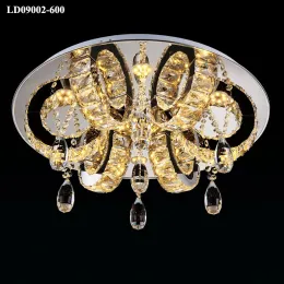 LED modern chandelier ceiling crystal lamp