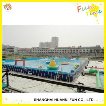 Factory price metal frame swimming pool