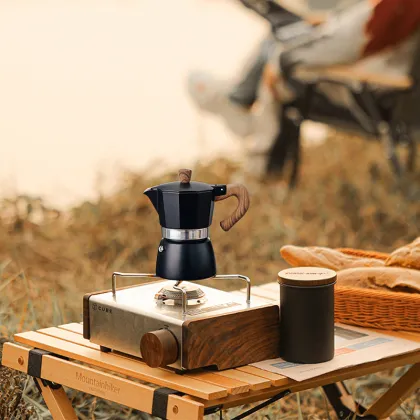 Premium classical customized aluminum alloy espresso coffee maker moka pot