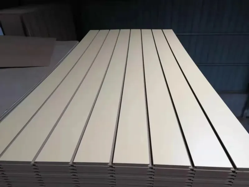 Horizontal Groove Length 2440mm MDF Slatwall Panel