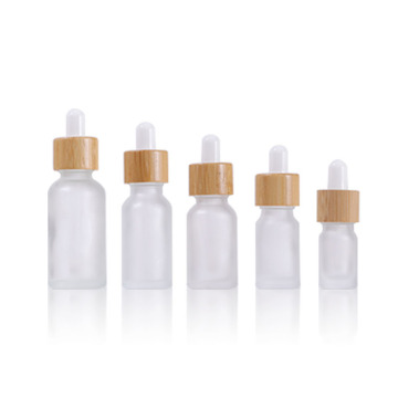 Essential oil bottle 10ml glass frosted dropper bottle