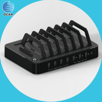 Multi USB Charger 7 port public mobile phone USB charging station