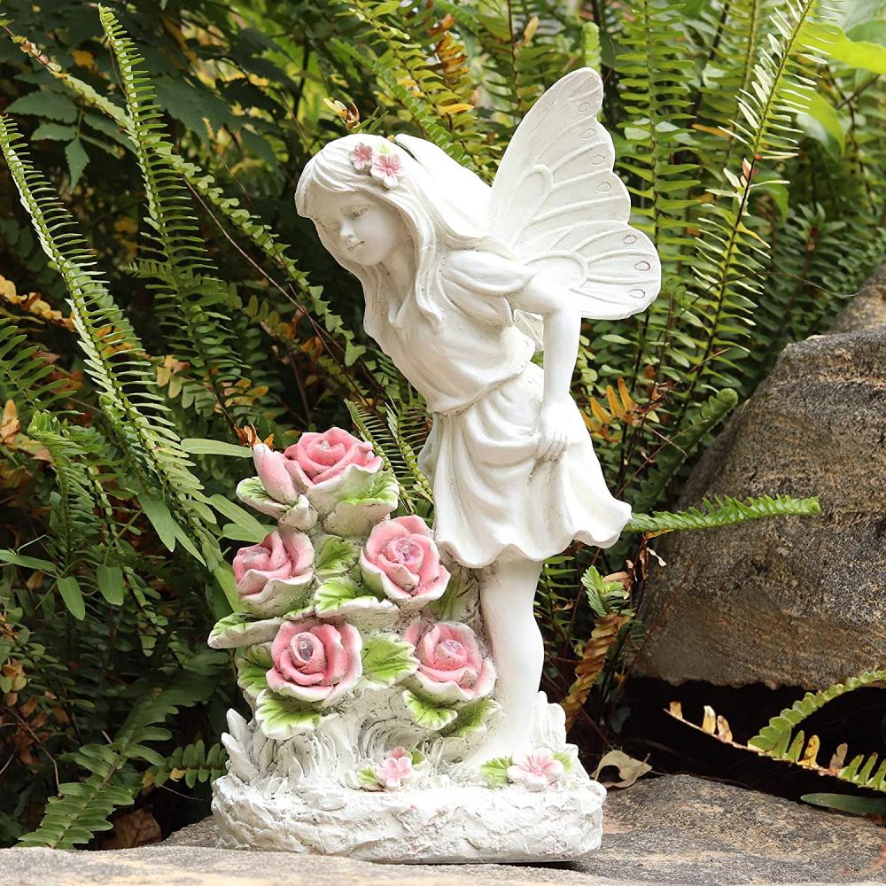 Garden Figurines Angel Garden รูปปั้นการตกแต่งกลางแจ้ง