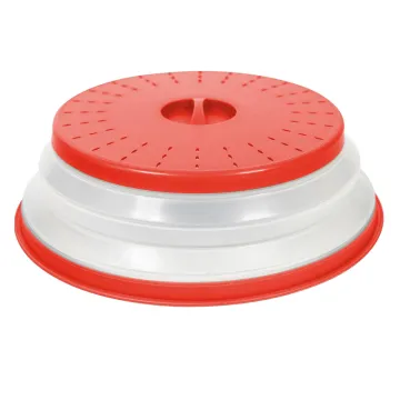 Multifunctional Silicone Dish Cover: Folding Kitchen Microwave Oven Lid for Heat Resistant Cooking and Food Safety