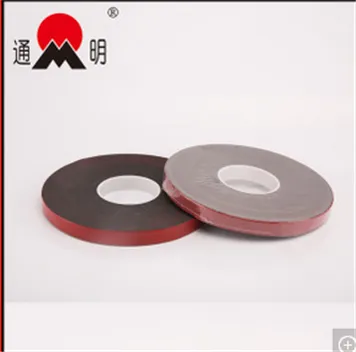 High Quality Double Sided Adhesive Permanent Red Film Foam Tape