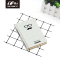 Custom man style stationery hardcover notebook with cloth spine paper diary