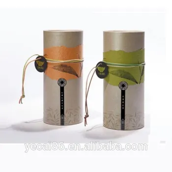 100% Recycled cylinder shape custom cardboard mailing paper tube