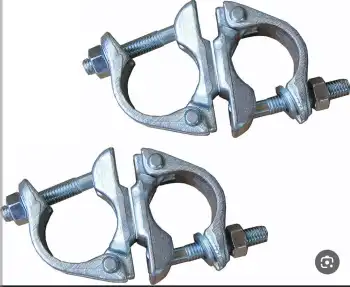 XINYUE Steel OEM BS1139 Elv-galvanized Swivel Double Putlog Girder Couplers for Scaffolding