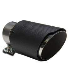 Rolled Angle Carbon Fiber Exhaust Tip