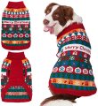 Χριστουγεννιάτικο πουλόβερ για σκύλους Πουλόβερ με γιλέκο για κατοικίδια