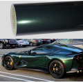 super gloss dark green car wrap vinyl