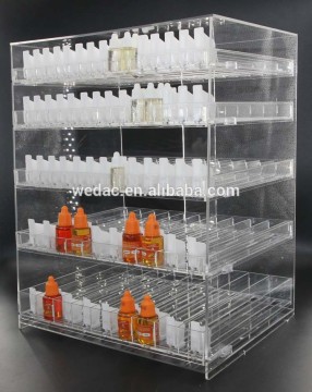 Acrylic e-liquid display series