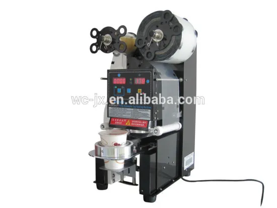 professional fully automatic cup sealing machine/cup sealer/candy floss cup sealing machine/cup sealer/95MM cup sealing machine
