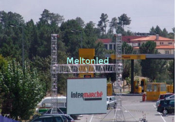Aluminum Or Iron Full Color Indoor Smd Led Stage Backdrop Screen P10 3528 Pixel