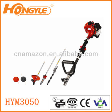 33cc gas multi-purpose garden tools HYM3050 (4 in1) with nylon/trimmer/saw/cutter