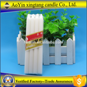Stearin acid pillar wick candle