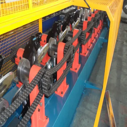 CZU steel purlin frame roll forming machine
