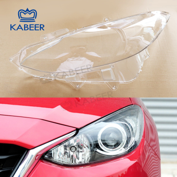 2014 M3 Axela Car Front Headlight Cover Glass