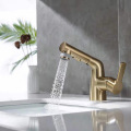 Brass 360 Degree Swivel Pull Out Basin Faucet