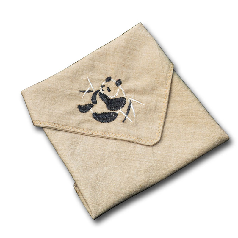 Animal Embroidery Handkerchief