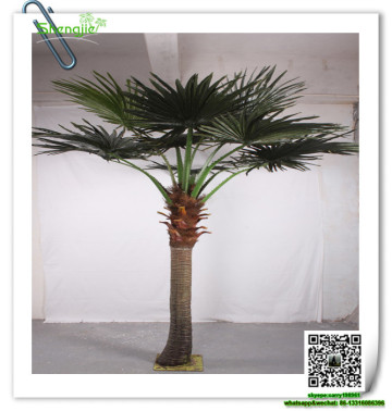 SJZLS-03 artificial ornamental plants for indoor cheap artificial mini palm trees