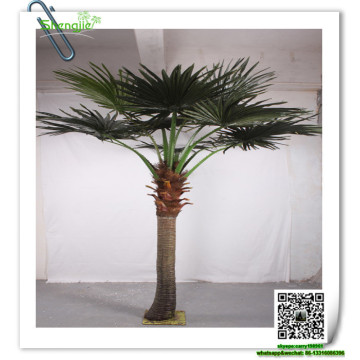 SJZLS-03 artificial ornamental plants for indoor cheap artificial mini palm trees