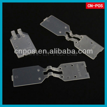 display plastic price label holder to holding