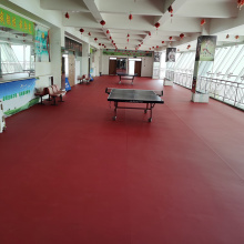 ITTF ได้รับการรับรองจาก Table Tennis Vinyl Floor