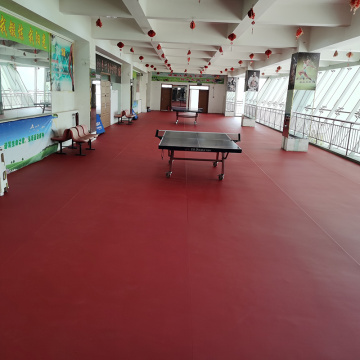 ITTF approved table tennis vinyl floor