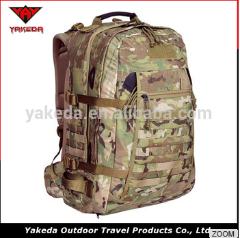 Camo School Bag Backpack Waterproof Canvas Backpack Sport Backpack