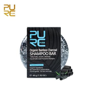 Sap di shampoo a carbone in bambù ricco in schiuma: formula ridotta nutriente e fresca