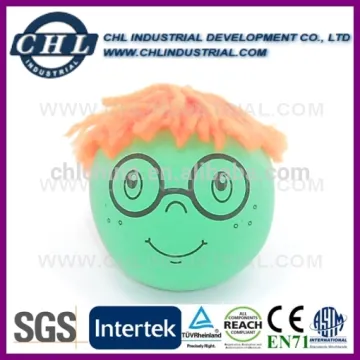 Mini smile face funny stretch toy