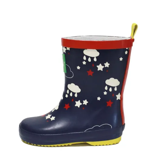 Printed Kids Rubber Rain Boots