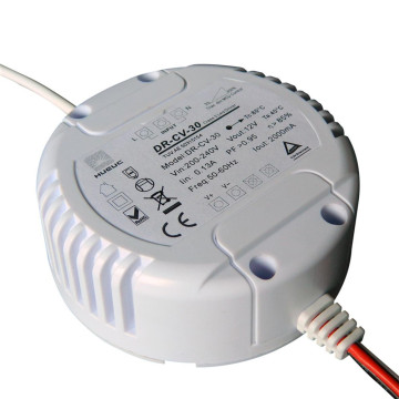 round 12watt 12volt dimmable led driver