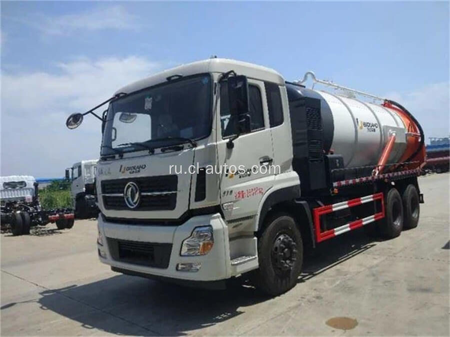 Dongfeng 6x4 12000L Vaige Vacuum Tank Fecal Suctive Tanker Truck