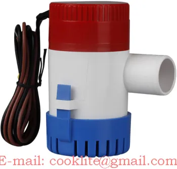 Pompa di Sentina Immersione Sommersa 12V 24V 1100GPH Barca e Gommone