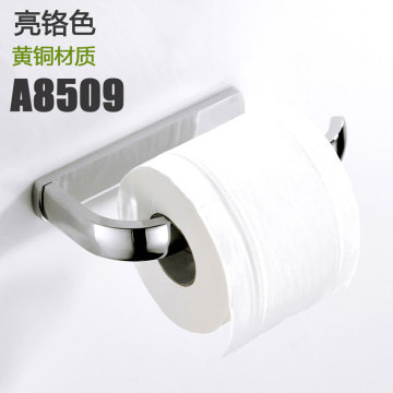 Bathroom toilet chrome plated brass toilet paper holder paper towel toilet paper frame box