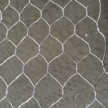 Wire mesh heksagonal dilapisi pvc galvanis yang dicelup panas