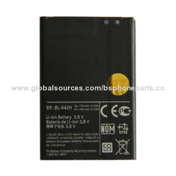 100% Tested Li-ion BL-44JH Battery for LG P705, Good Quality with Warranty