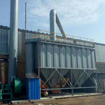 Cement plant impulse type long bag filter