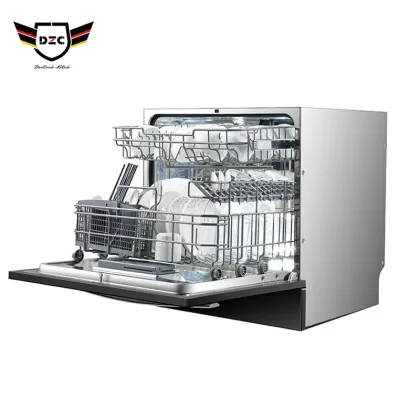 Desktop Dishwashing Machine: Mini Dish Washer with Dishwasher Tablets or Liquid