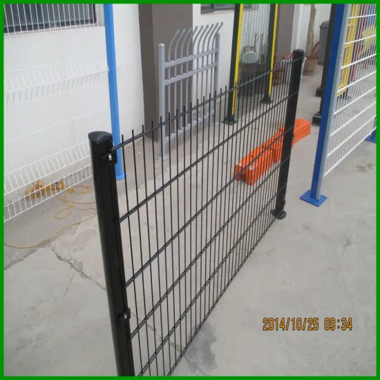 Strengest double horizontal wire super strong fence panel