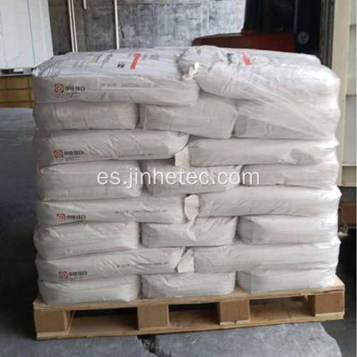China Dióxido de titanio R216 R213 R219 R2196 Tioxhua Fabricantes