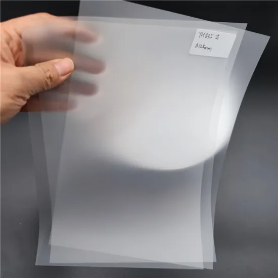 0.125mm Matte Polycarbonate plastic Film
