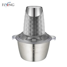 Grey Stainless Steel Small Food Chopper Blender