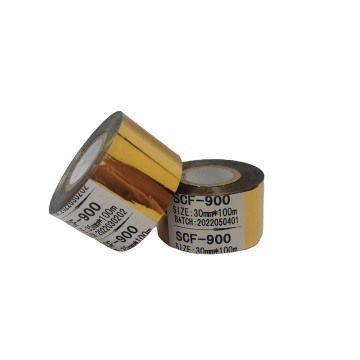 High Demand Customized Golden Thermal Transfer Coding Foil Rolls