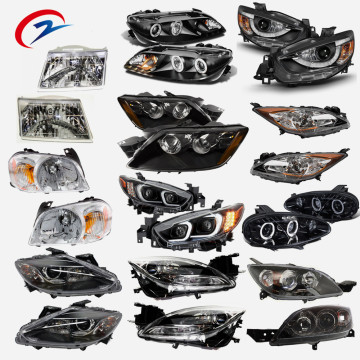 Headlamp HID Halogen LED Headlights Assembly Replacement for Mazda 3 6 CX-5 CX-7 CX-9 B2300 B2500 Miata Tribute
