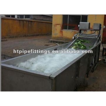 Continuous Cleaning Vegetable Brushing Machine