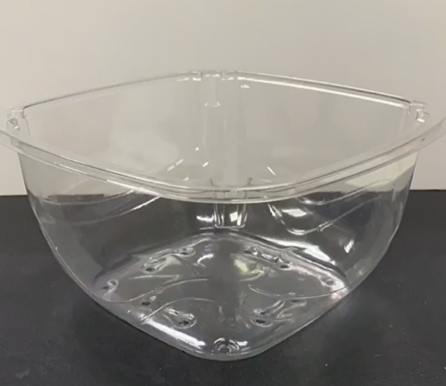 Clear PE Fruit Tub for Store